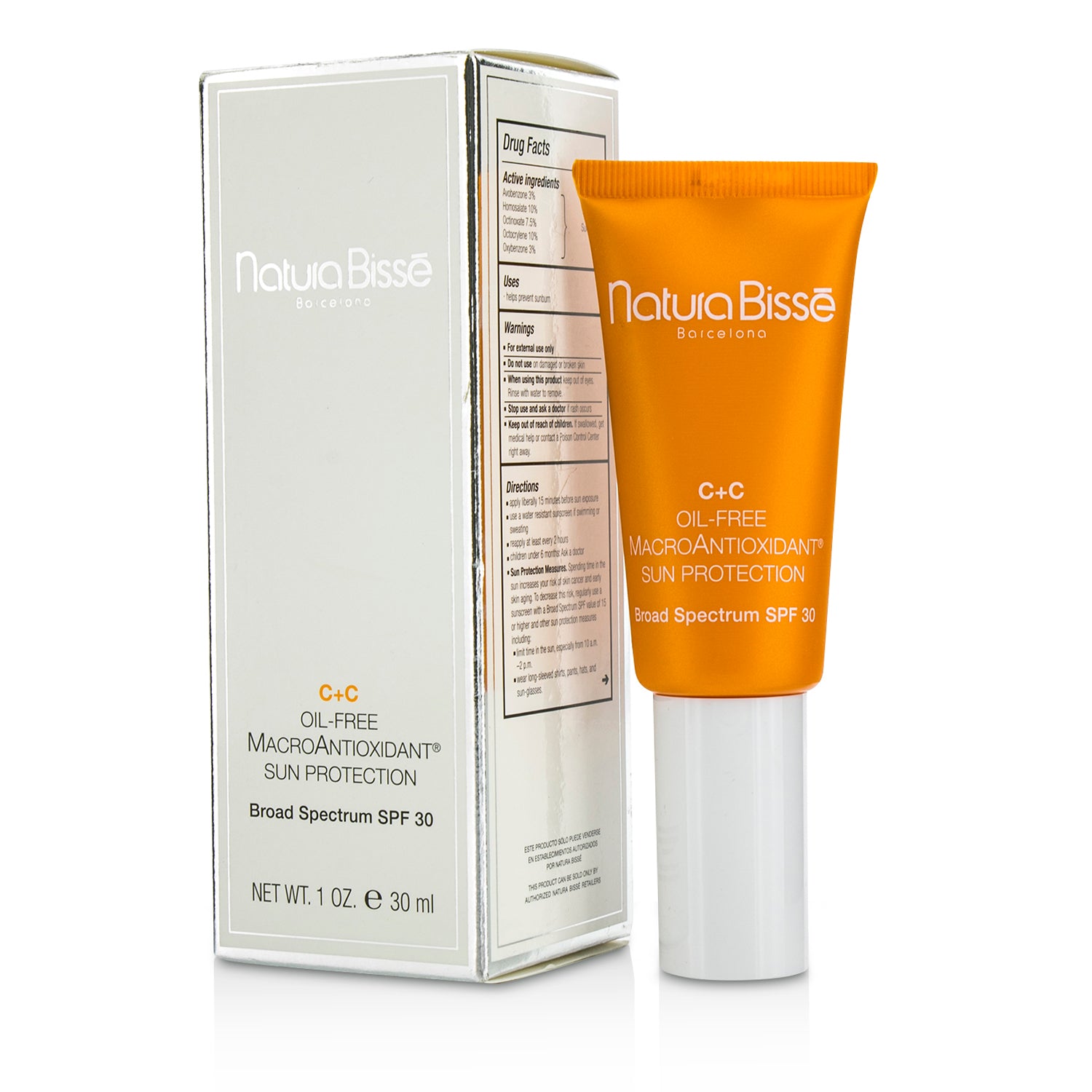 Natura Bisse/ナチュラ ビセ+C+C  オイルフリー マクロアンチオキシダント サンプロテクション SPF30 +30ml/1oz ブランドコスメ